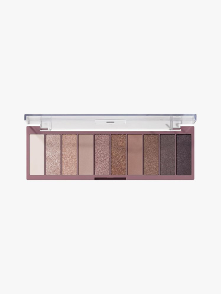 E.l.f. Cosmetics Perfect 10 Eye Shadow Palette in branded component on a light gray background